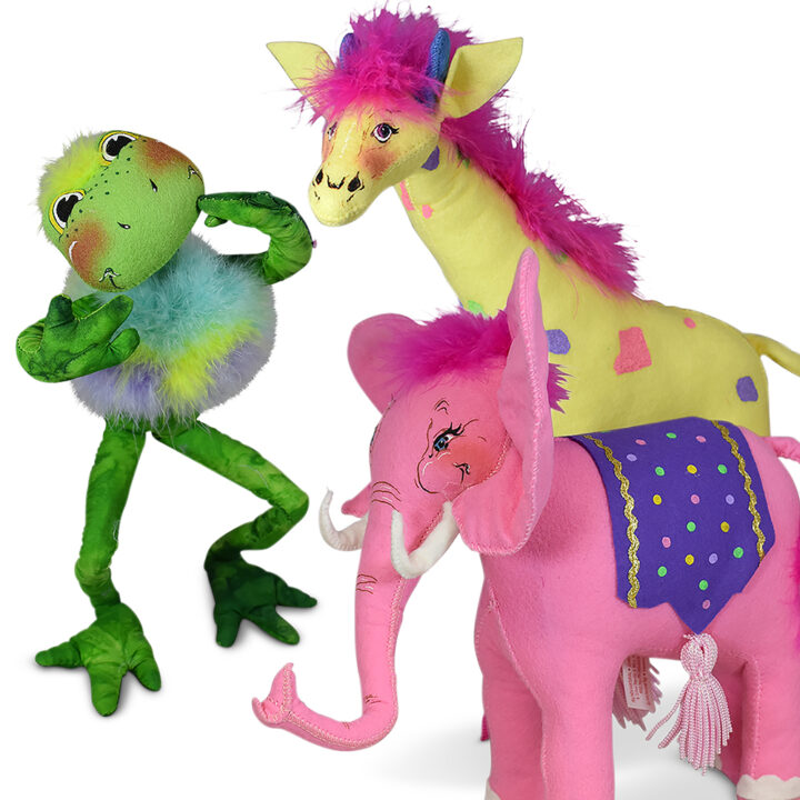 2006 Pastel Animal Trio-Samples