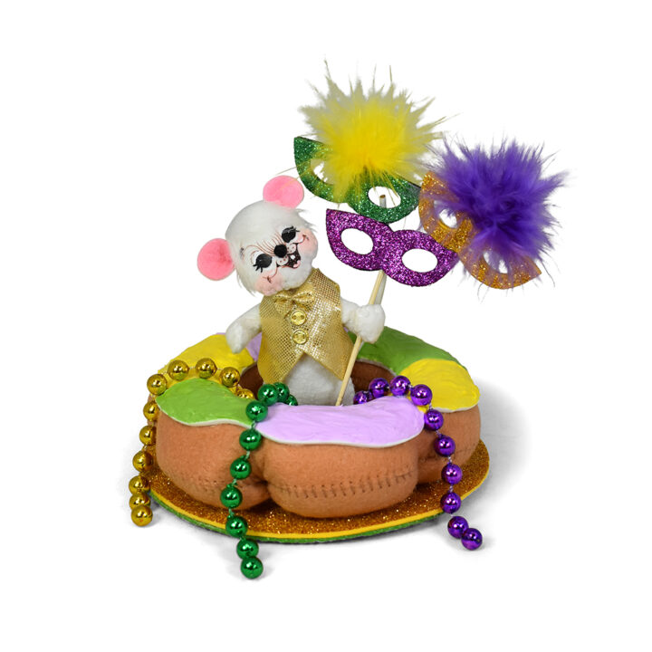 262025 3in Mardi Gras King Cake