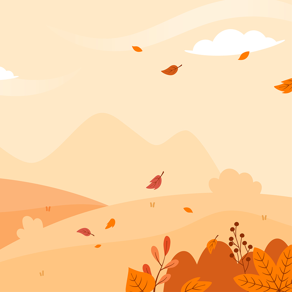 Fall Friends Tag Background