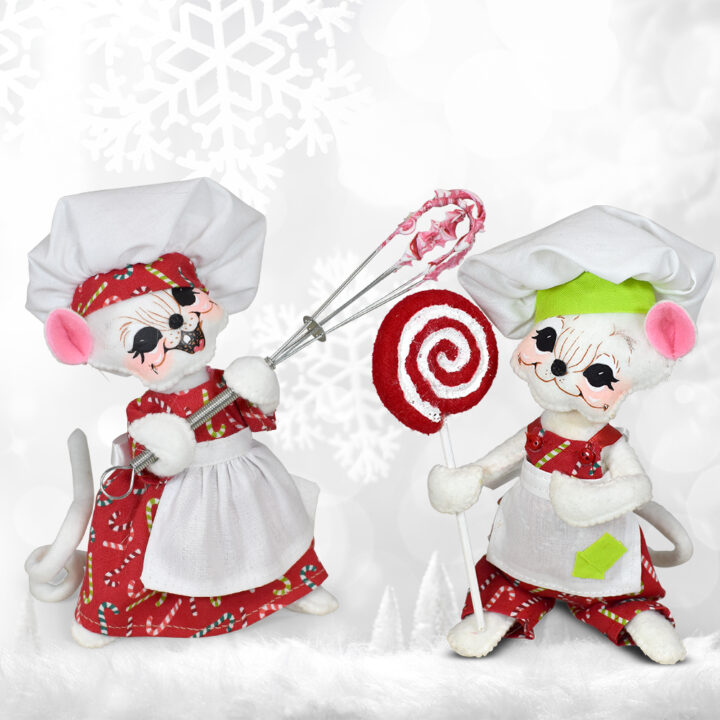 HohoBOGO 6in Holiday Sweets Chef Mice