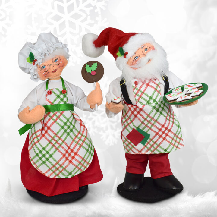 HohoBOGO 9in Christmas Candy Santa Set