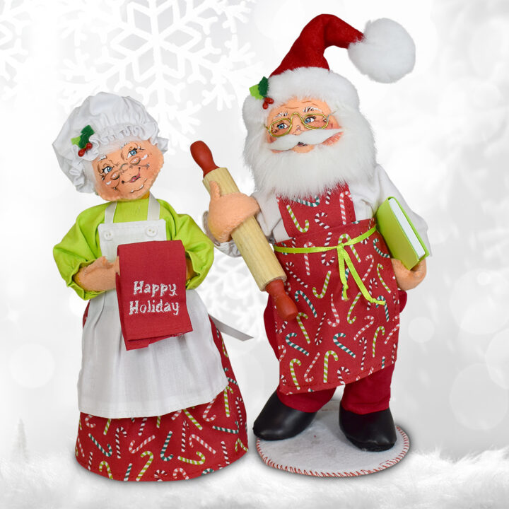 HohoBOGO 9in Holiday Sweets Santa Set