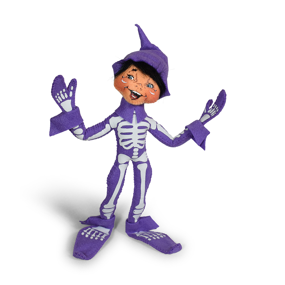 311525 9in Purple Skeleton Elf