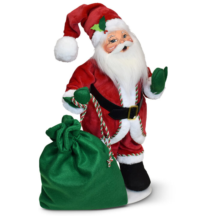 410725 20in Snowy Day Santa