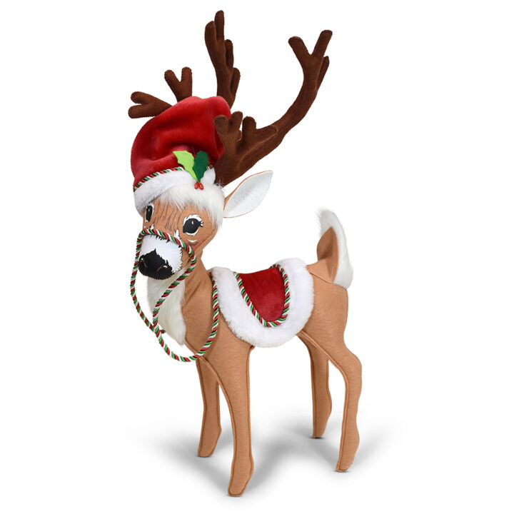 460425 16in Snowy Day Reindeer