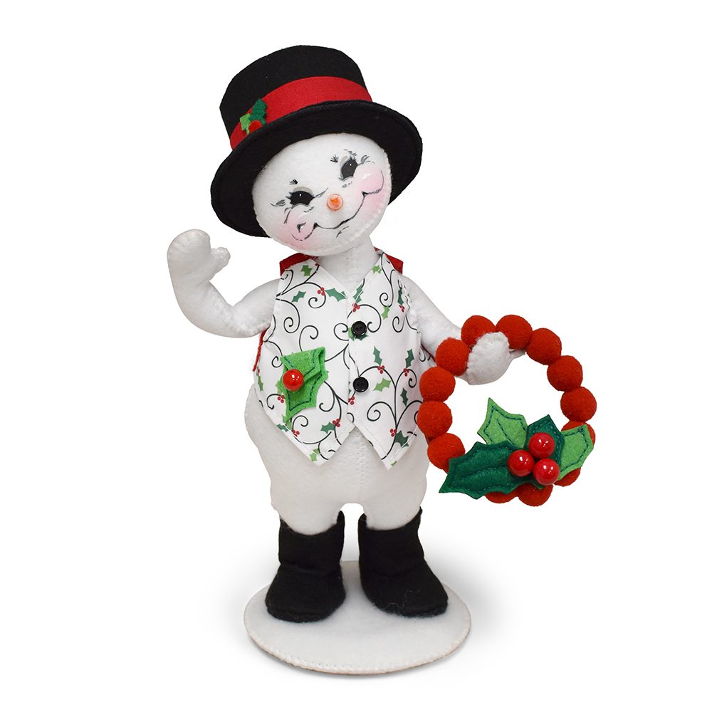 560125 9in Holly Jolly Snowman