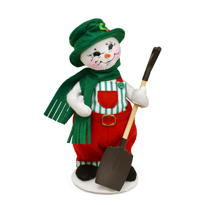 560225 9in Snowy Day Snowman