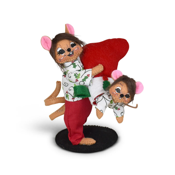 610025 5in Holly Jolly Mice