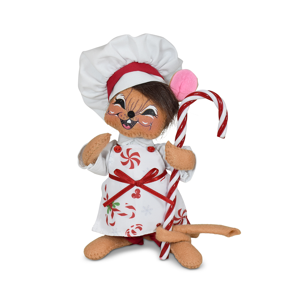 610725 6in Candy Cane Boy Mouse