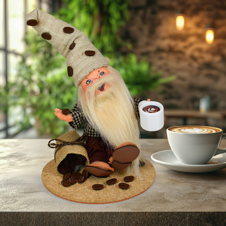 910725 6in Rise and Grind Gnome