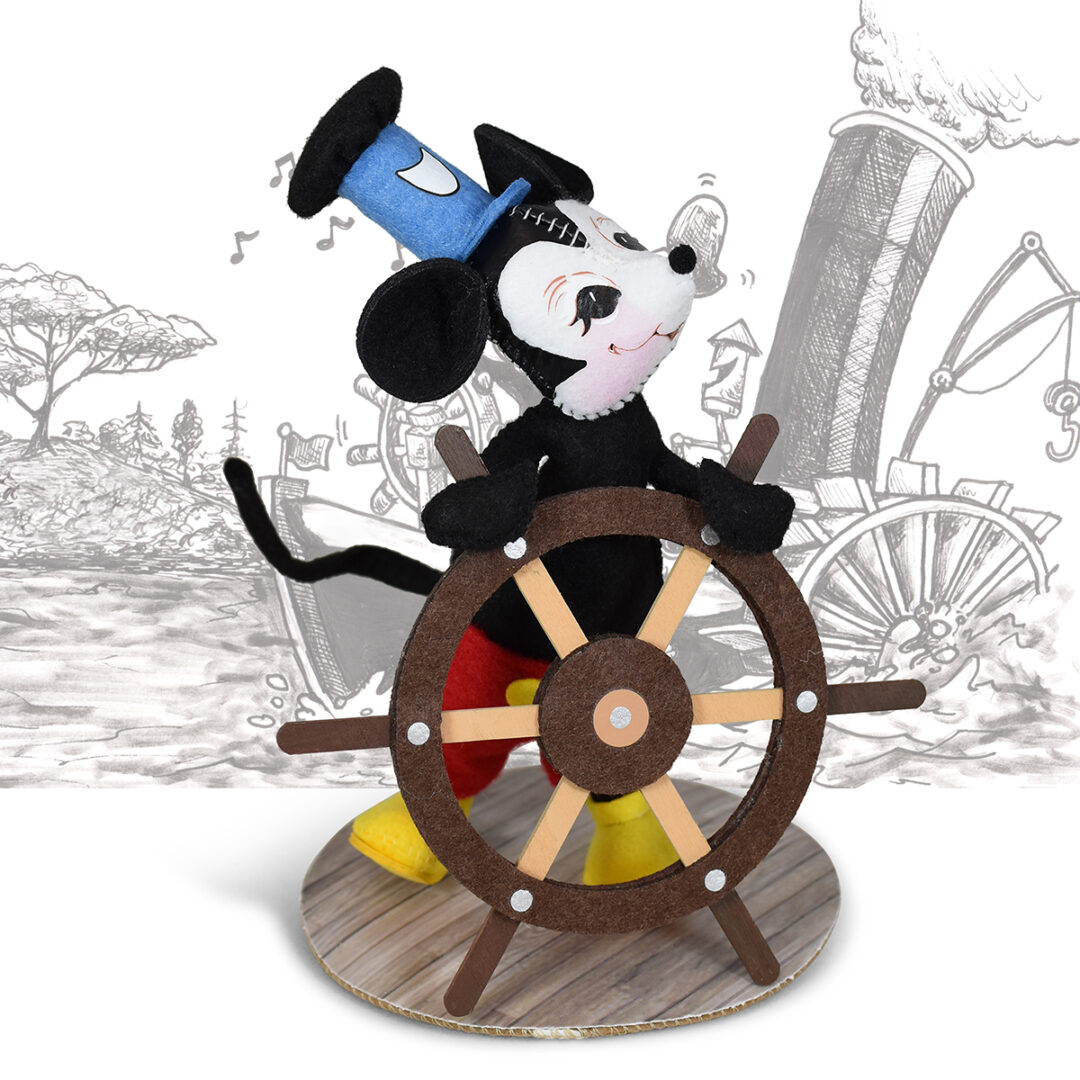 911825 8in Steamboat Willie-Exclusive Design