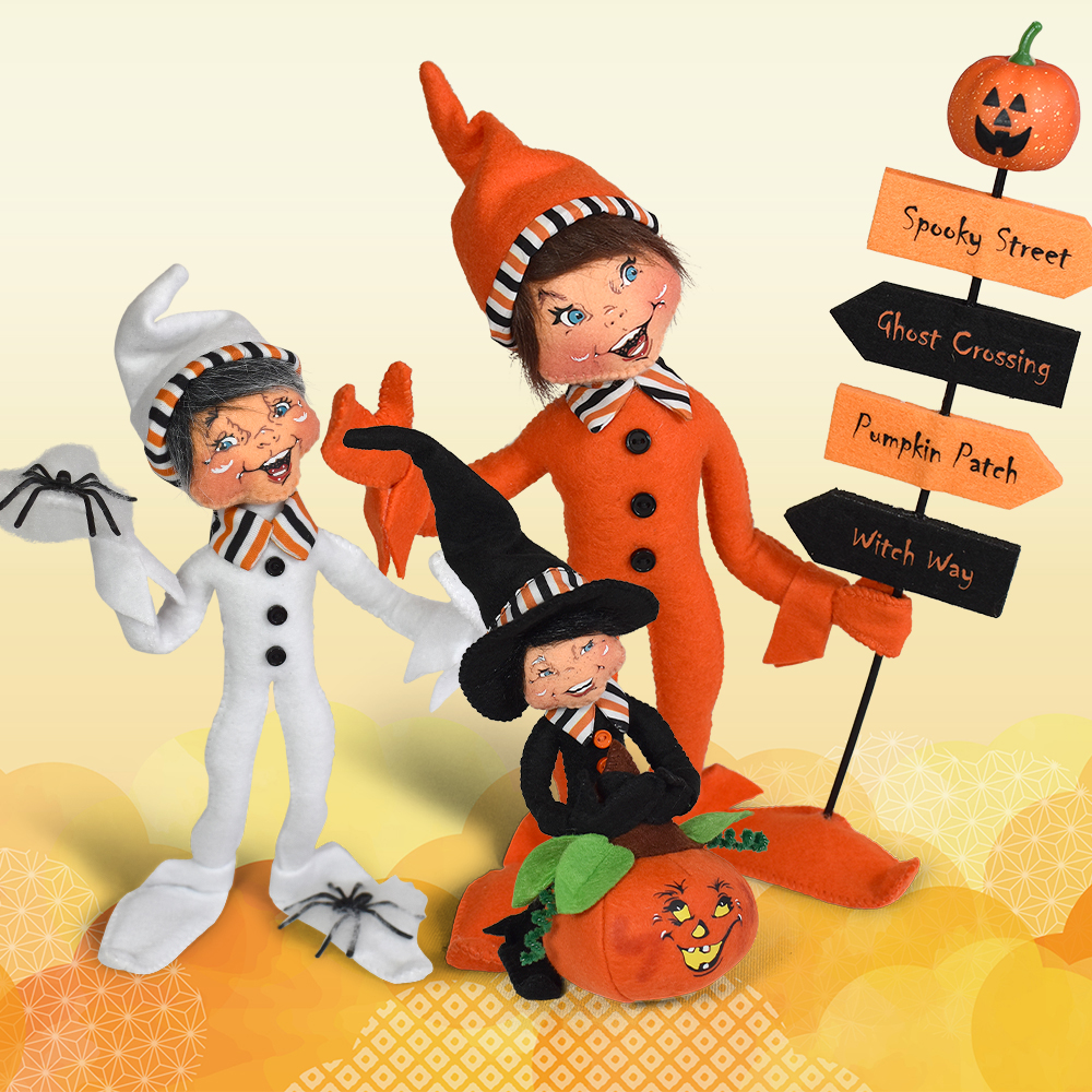 2025 Fall Friends - Scary Stripe Elf Trio