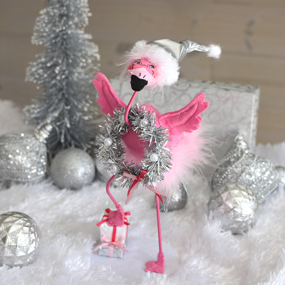 Dreamy Christmas Flamingo