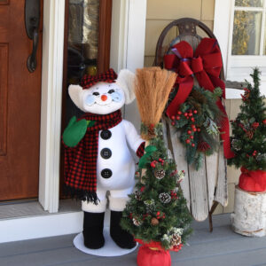 Annalee at the Front Door