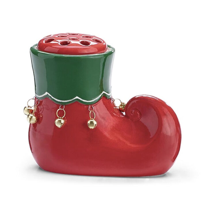 880325 Elf Boot Candy Cane Holder