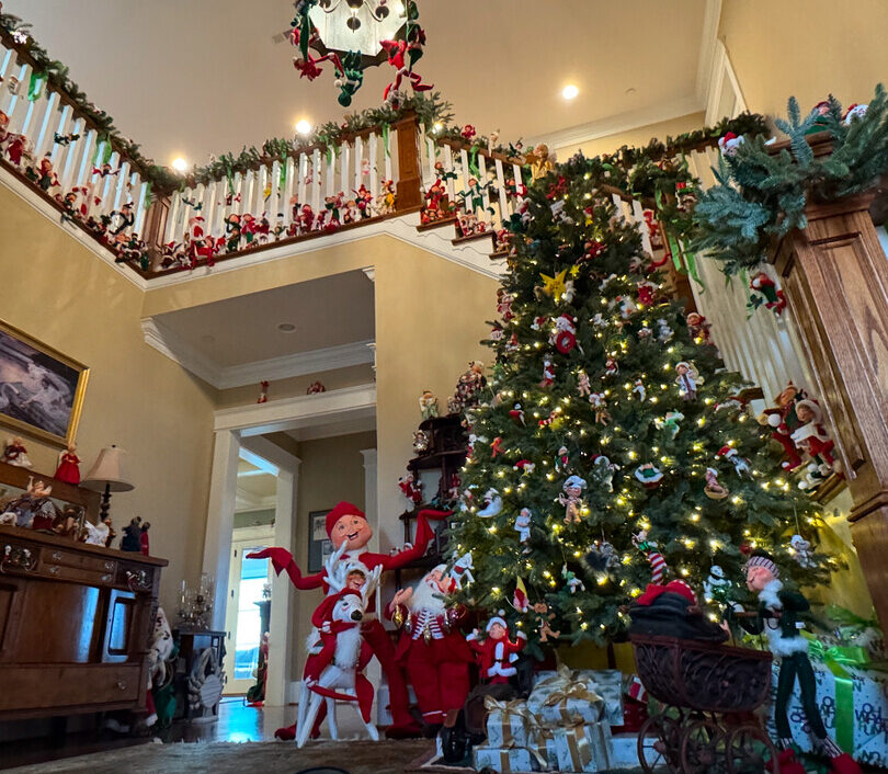 Annalee Holiday Traditions Around the House