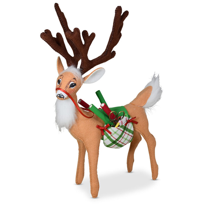 460426 8in Wrapped with Love Reindeer