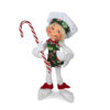 510526 9in Christmas Candy Cane Chef Elf