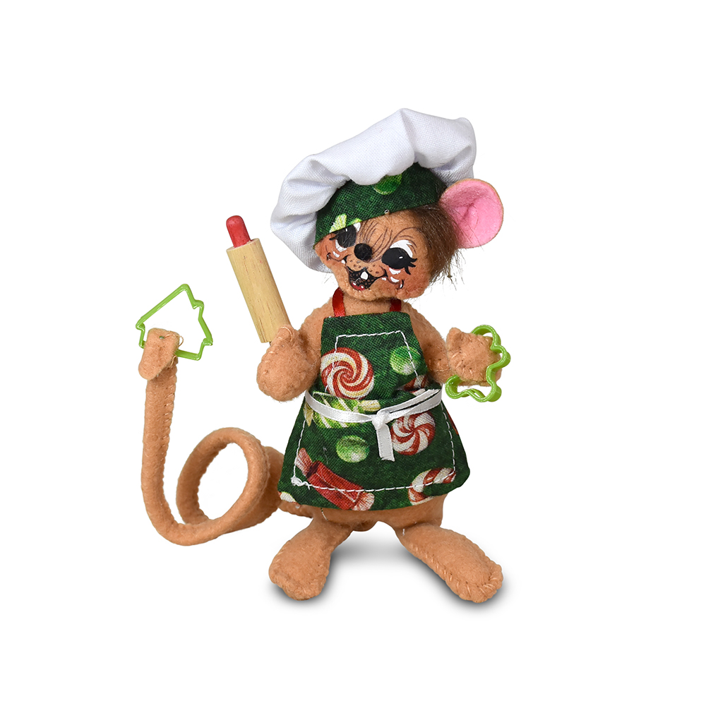 610426 5in Christmas Cookie Chef Mouse