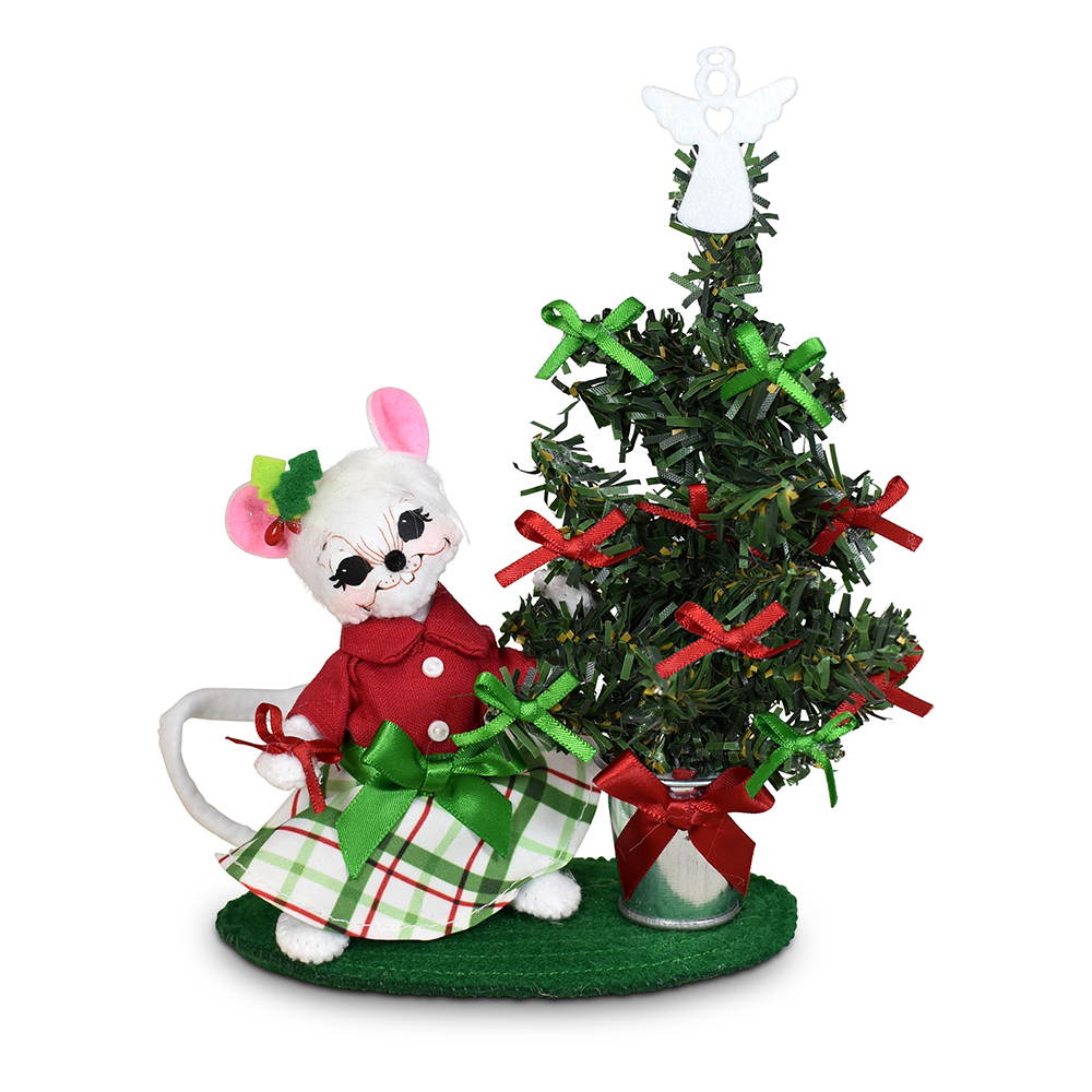 610726 5in Wrapped with Love Tree Mouse