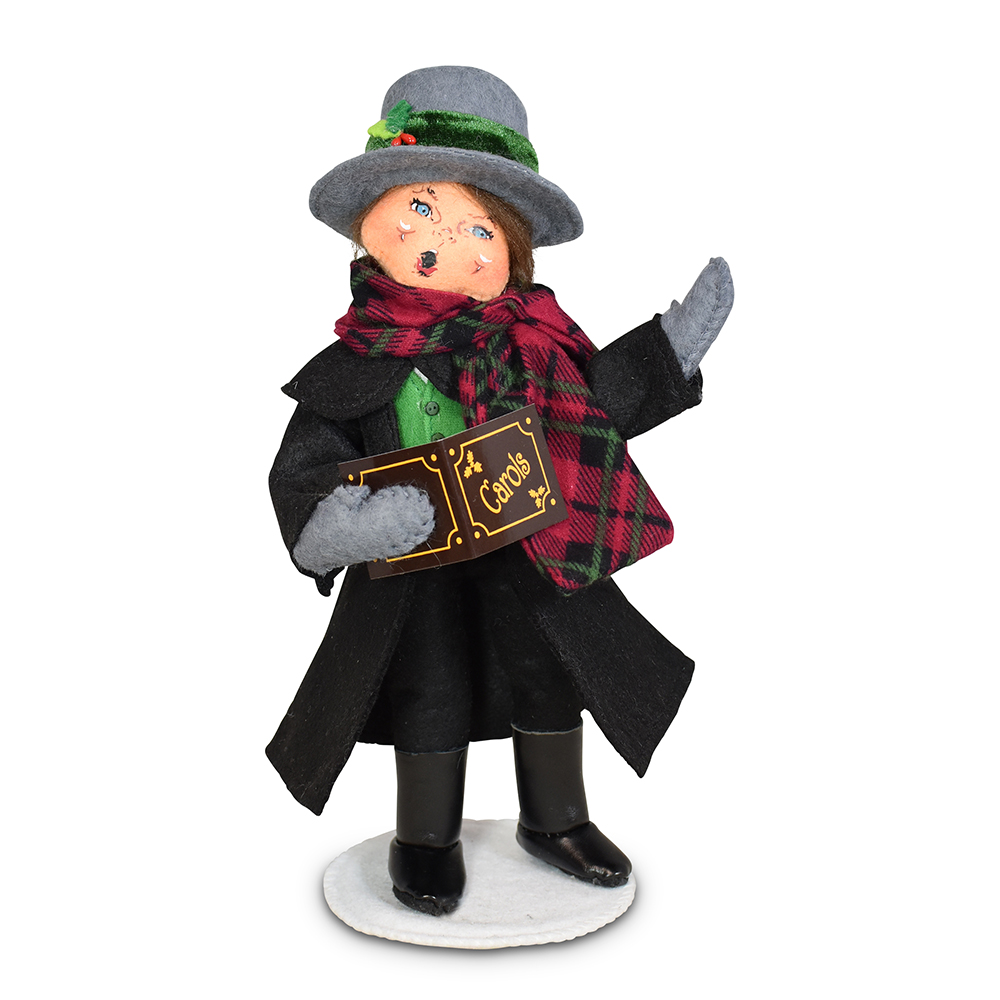 660326 9in Caroler Man
