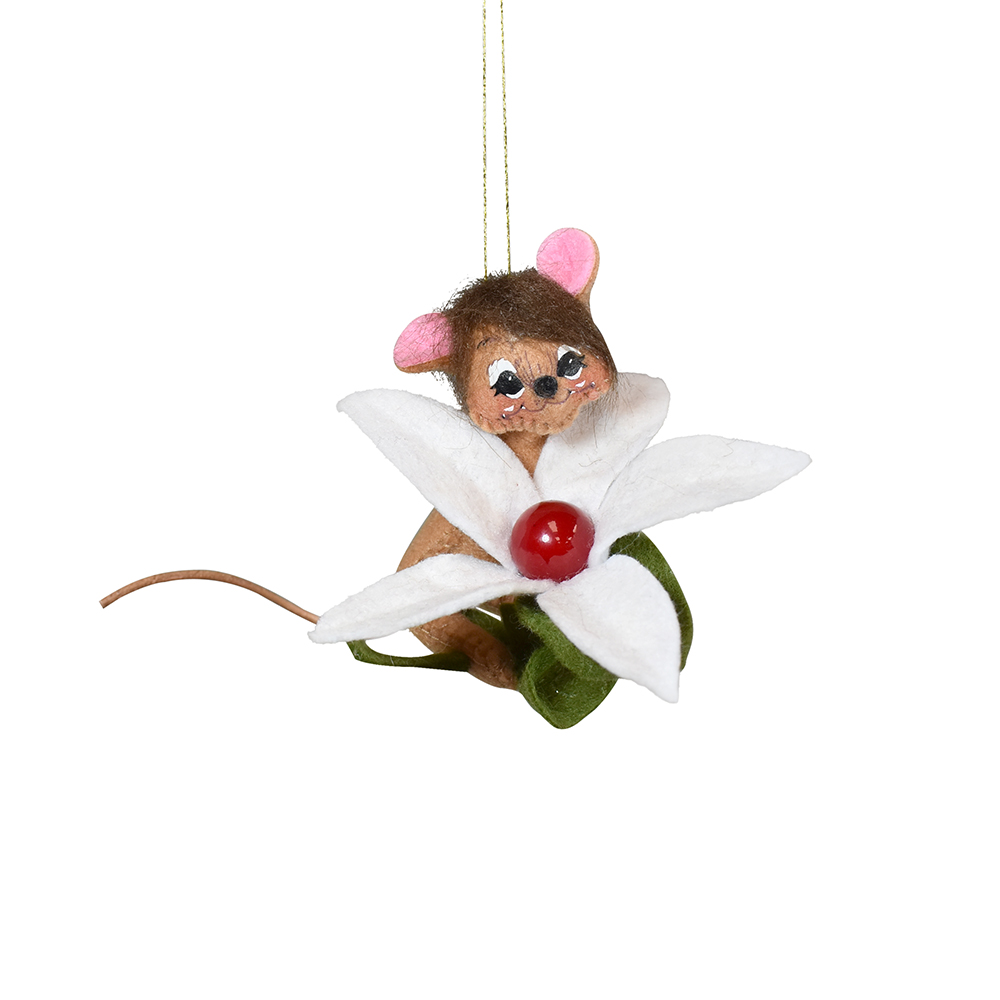 710126 3in Winter Blooms Mouse