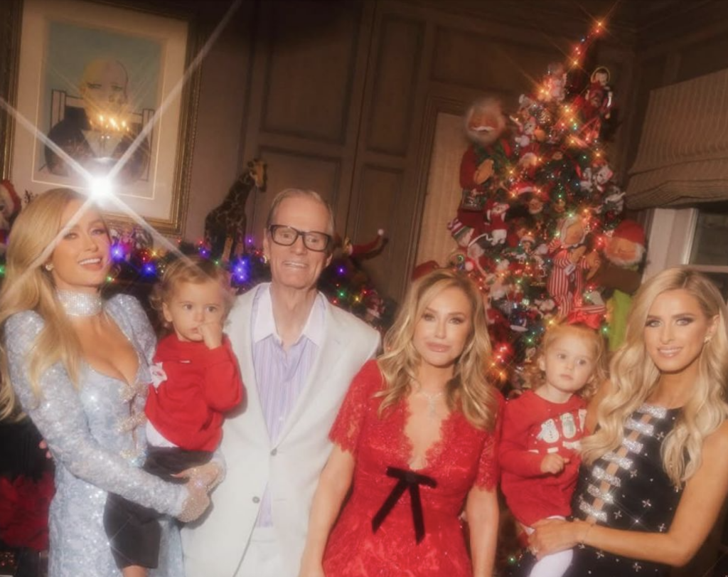 The Hilton Family at Christmas