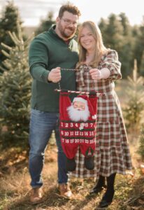 Helene & Dave with Annalee Advent Calendar