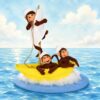 911926 8in The Banana Boat-Exclusive Design