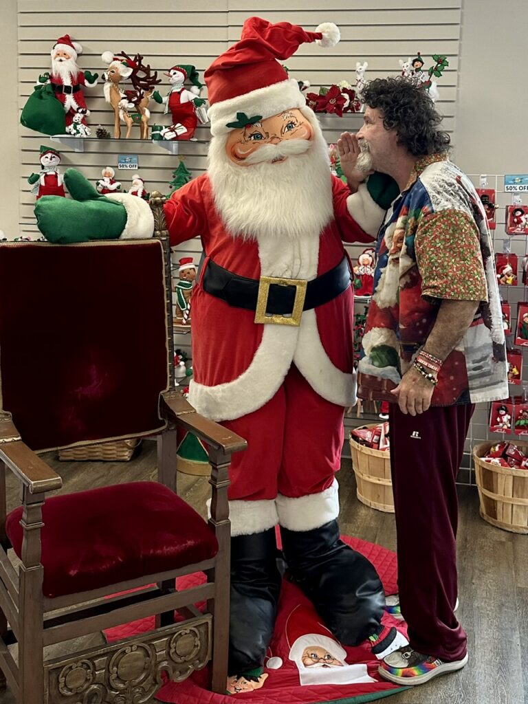 Mick Foley and Annalee Santa