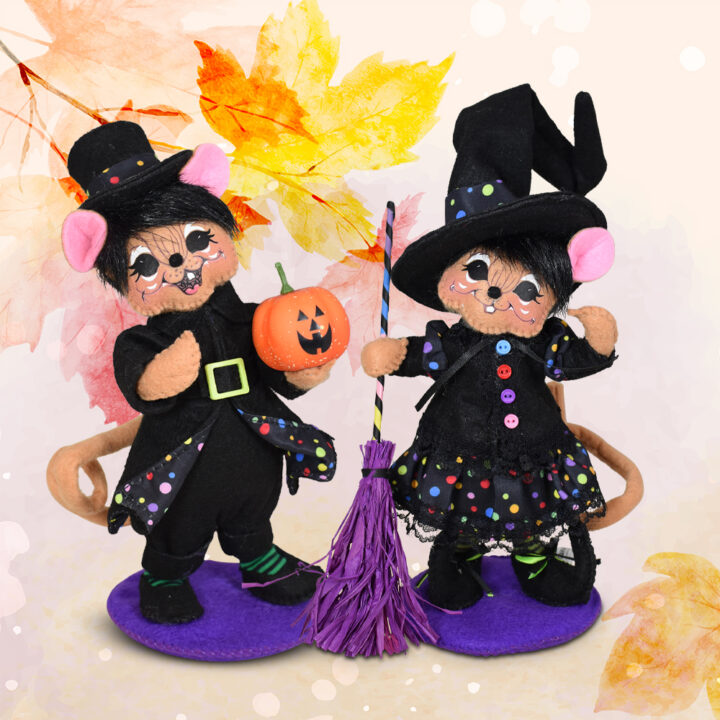 2026 Fall Friends - 6in Hocus Polka Mouse Couple