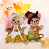 2026 Fall Friends - 6in Thanksgiving Mouse Couple