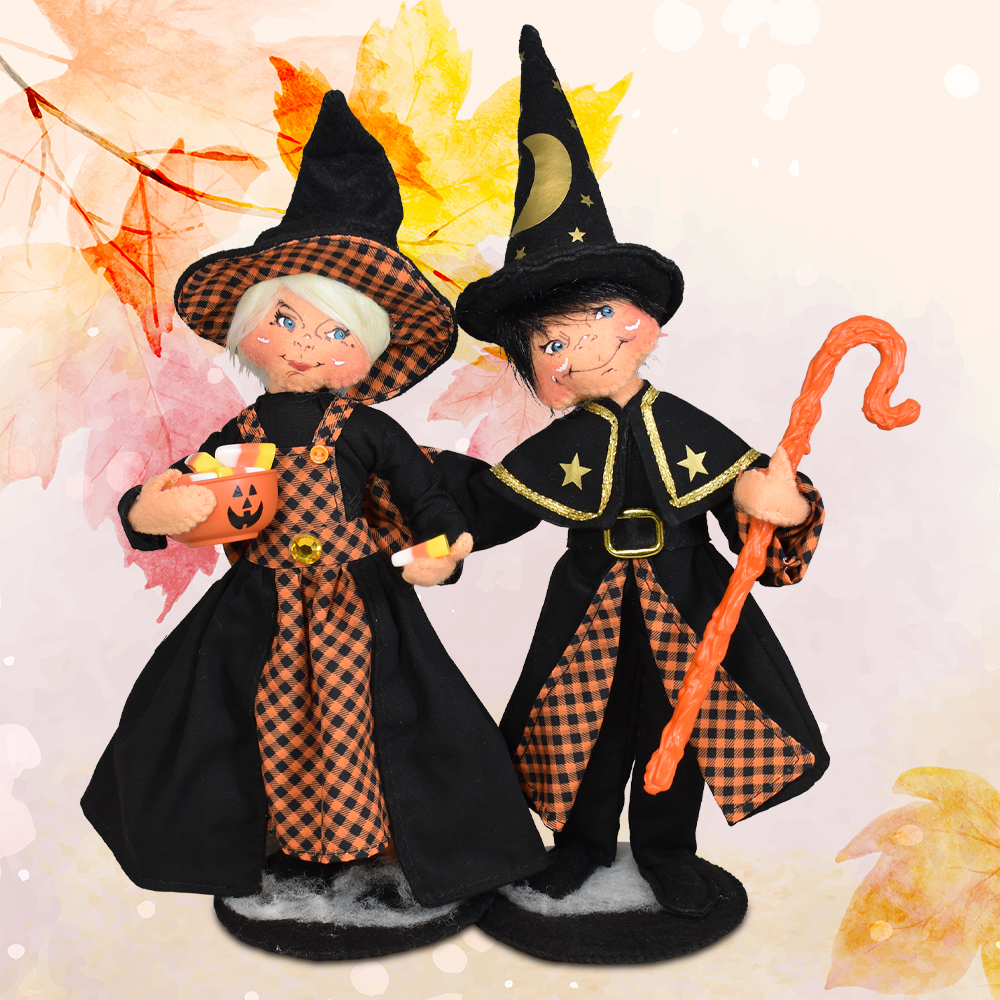 2026 Fall Friends - 9in Pumpkin Patchwork Couple
