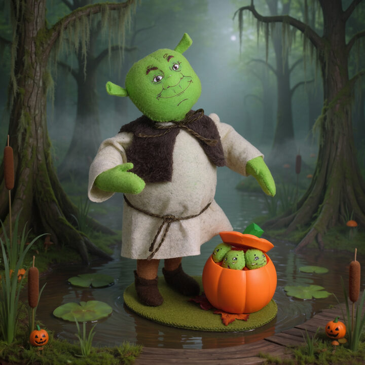 921126 9in Spooky Swamp Surprise-Exclusive Design