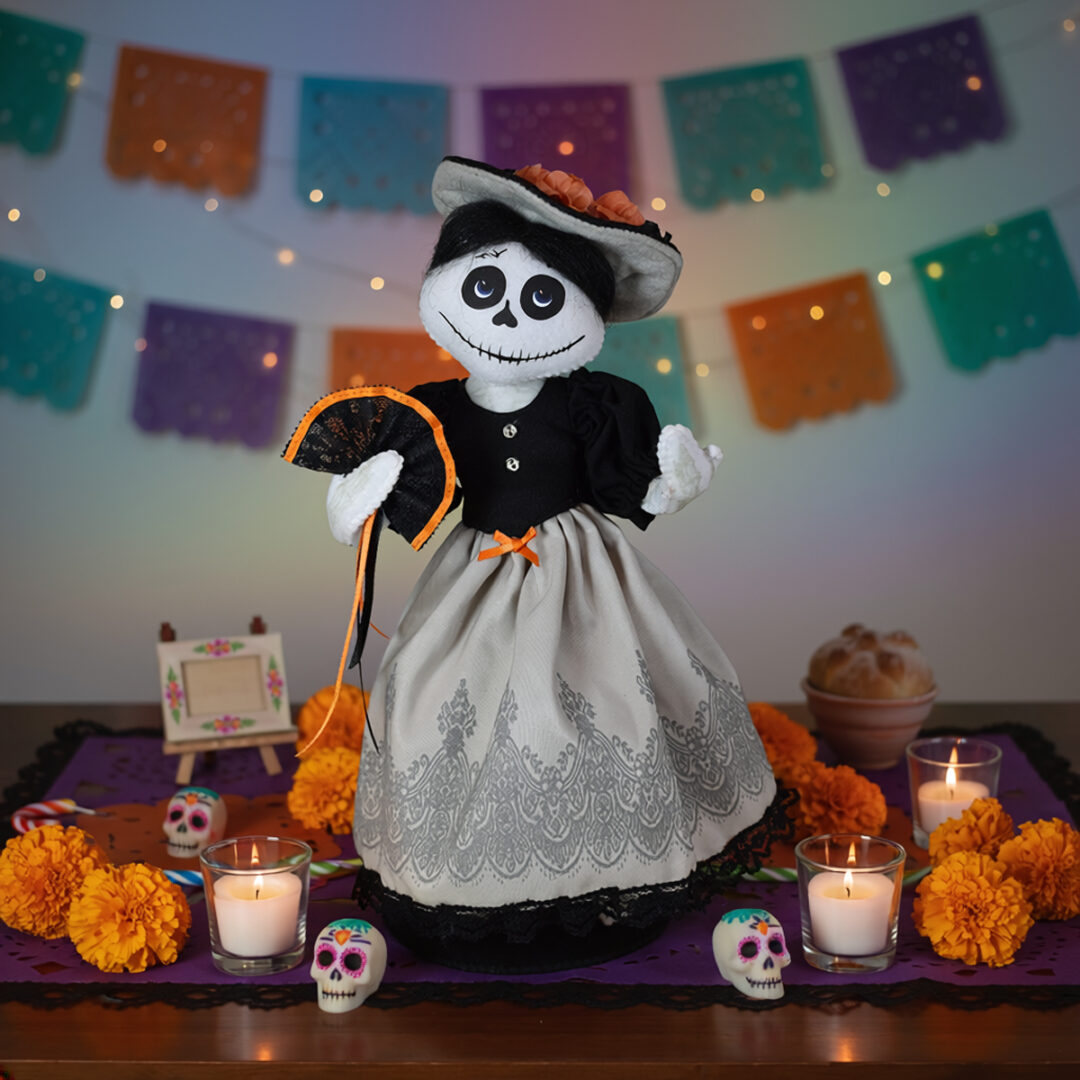 921226 10in Dia de los Muertos Mujer